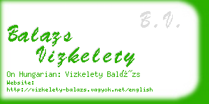 balazs vizkelety business card